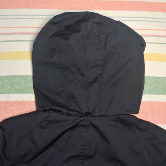 Michael Kors Black Hooded Raincoat Clip Closures - Picture 8 of 16